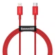 Кабель Baseus Superior Series Fast Charging Type-C to Lightning PD 20W 1м Red (CATLYS-A09) - изображение 1