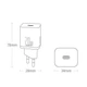 Быстрая зарядка для iPhone/iPad Baseus Super Silicone PD Charger 20W + Кабель Type-C to Lightning TZCCSUP-B01 Черная - изображение 14