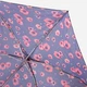 Зонт складной Fulton FULL501-poppy-breeze механический Серо-красный (2900000108011) - изображение 3