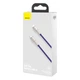 Кабель Baseus Cafule Metal Type-C to Lightning PD 20W 2M Фиолетовый (CATLJK-B05) - изображение 7