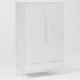 Распашной шкаф Fenster Манчестер-520 Белый - изображение 1