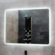 Дзеркало DUSEL LED DE-M3011 90смх70см сенсорне включення+підігрів/годинник+темп - зображення 5