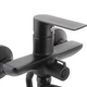 Смеситель для ванны HAIBA ALEX 006 EURO Черный (HB3925) - изображение 2