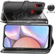 Чохол Vintage для Samsung A10s 2019 / A107F книжка з візитівкою шкіра PU чорний - зображення 5