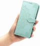 Чехол Vintage для Samsung A10s 2019 / A107F книжка с визитницей кожа PU бирюзовый - изображение 6