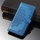 Чехол Vintage для Samsung A10s 2019 / A107F книжка с визитницей кожа PU голубой - изображение 7