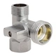 Кран трехходовой 1/2Mx3/4Mx1/2F KOER KR.515 (KR0103) - изображение 1