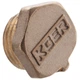 Заглушка KOER KF.P06M.WN-1/2'' Н (без никеля) (KR3023) - изображение 3