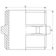 Ниппель 3/4'' KOER WM.N08.WN БЕЗ НИКЕЛЯ (KR2991) - изображение 2