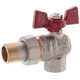 Кран з американкою 1/2" (KOER KR.228) кутовий (KR0016) - изображение 3