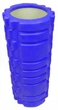 Массажный ролик EasyFit 33 см Multi-Function синий (роллер, валик, цилиндр для МФР и йоги, массажер для спины, ног, рук, шеи) - изображение 2