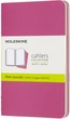 Набор записных книг Moleskine Cahier 9 x 14 см 3 шт по 64 страницы без линовки Розовый (8058647629674) - изображение 1