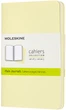 Набор записных книг Moleskine Cahier 9 x 14 см 3 шт по 64 страницы без линовки Желтый (8058647629735) - изображение 1