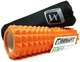 Массажный ролик EasyFit 45x13 см mod.2.2 оранжевый (роллер, валик, цилиндр для МФР и йоги, массажер для спины, ног, рук, шеи) EF-SC2.2-OR - изображение 2