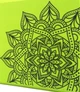 Йога блок SCOUT EVA-Props салатовый с узором (SCT-YBMGR) (кирпич-кубик-пропс для йоги, фитнеса и стретчинга) - изображение 2