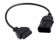 Переходник Opel OBD2 10/16 pin 575464836 Черный - изображение 1