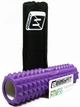 Массажный ролик EasyFit Grid Roller 45 см фиолетовый (роллер, валик, цилиндр для МФР и йоги, массажер для спины, ног, рук, шеи) - изображение 1