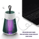 Пастка для комарів та комах з електричним струмом Electric Shock Mosquito Lamp 1207 White - зображення 4