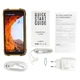 Мобильный телефон Cubot Kingkong 5 Pro (4+64Gb АКБ 8000 мАч) Yellow - изображение 4