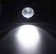 Мотофари 2шт, прожектори фари для мотоцикла U5 LED 12В + кнопка, чорні - зображення 2