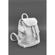 Кожаный женский рюкзак Олсен белый BlnkNtBN-BAG-13-white - изображение 2