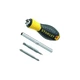 Викрутка-набір STANLEY 6 Way зі змінними бітами, 3 шт (0-68-012) - зображення 2