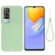 Силіконовий (TPU) чохол Deexe Silicone Case для VIVO Y31 / Y53s - Green - зображення 1