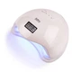 Лампа для маникюра и педикюра SUN 5 LED UV 48W белая для полимеризации гелей и гель лаков - изображение 2