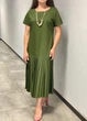 Платье BIEN 6061 хаки 3XL - изображение 1