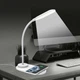 Беспроводная зарядка со светодиодной лампой HT-12 Wireless Charger with LED Desk Lamp (White) - изображение 2