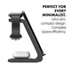 Док-станция 3-в-1 Wireless Charging Station беспроводная зарядка для iPhone / iWatch / AirPods (T-3) Black - изображение 4