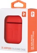 Чехол 2Е для Apple AirPods Pure Color Silicone Imprint 1.5 мм Rose Red (2E-AIR-PODS-IBSI-1.5-RRD) - изображение 3