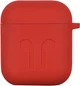 Чехол 2Е для Apple AirPods Pure Color Silicone Imprint 1.5 мм Rose Red (2E-AIR-PODS-IBSI-1.5-RRD) - изображение 2