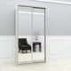 Шкаф-купе Viant Light1 Зеркало 1200х600x2200 мм Дуб крафт белый - изображение 1