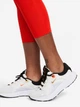 Спортивные леггинсы для фитнеса высокие женские Nike W Nk Df Fast Crop CZ9238-673 S Красные (195237999026) - изображение 6