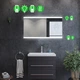 Прямоугольное зеркало с LED подсветкой 80 на 70 см, с подогревом и двумя механическими выключателями, модель Ines La Mir (Inesg46) - изображение 2