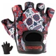 Жіночі рукавички для фітнесу Contraband Pink Label 5237 Sugar Skull Gloves (Червоний S) - зображення 1