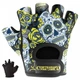 Жіночі рукавички для фітнесу Contraband Pink Label 5237 Sugar Skull Gloves (Жовтий S) - зображення 1