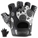 Жіночі рукавички для фітнесу Contraband Pink Label 5237 Sugar Skull Gloves (Сірий S) - зображення 1