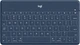 Klawiatura bezprzewodowa Logitech Keys-To-Go do iPhone'a iPada Apple TV Classic Blue (920-010060) - obraz 1