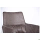 Крісло Concord 850*600*600 Сталь/Текстиль, колір чорний/cowboy PK какао AMF - зображення 7