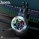 Ігрові навушники HOCO Gaming LED Headphones Hi-Res ESD05 з мікрофоном та LED RGB підсвічуванням провідні Black (ESD05) - зображення 7