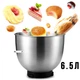 Кухонный комбайн с мясорубкой и блендером многофункциональный миксер тестомес планетарный 3в1 DSP 1300Вт 6.5л Black (KM3031) - зображення 7