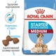 Сухой корм для собак Royal Canin Medium Starter 20 кг средним породам (вес взрослой собаки от 11 до 25кг) в конце беременности и в период лактации, а также для щенков до 2 месяцев - изображение 1
