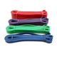 Резиновые петли для фитнеса EasyFit Power Bands – набор из 4 шт 2-80кг (синяя, зеленая, фиолетовая, красная в сумочке) - изображение 2