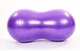М'яч для фітнеса EasyFit Peanut 45х90 см фіолетовий (фітбол горіх-арахіс) - зображення 2