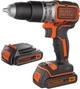 Akumulatorowa wiertarko-wkrętarka Black+Decker BL188KB (5035048653364) - obraz 2