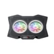 Підставка для ноутбука з охолодженням HAVIT HV-F2072 с подсветкой RGB Чорний - зображення 6