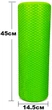 Массажный ролик EasyFit Foam Roller 45 см зеленый (лёгкий и мягкий роллер-валик для йоги, массажа всего тела: рук, ног, спины, шеи) EFFM45-GR - изображение 2