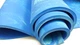Коврик для йоги EasyFit PER ECO-Friendly 8 мм синий (мат-каремат спортивный, йогамат для фитнеса, пилатеса) - изображение 2